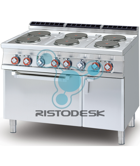 Cucina elettrica professionale: cf6-712etv|Ristodesk
