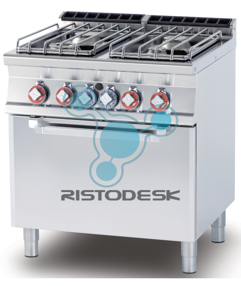 Cucina a gas professionale: cf4-78gpe|Ristodesk