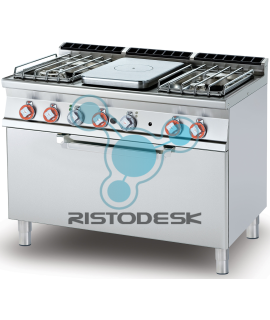 cucina-a-gas-professionale-con-forno-elettrico-tpf4-712gpe-ristodesk-1
