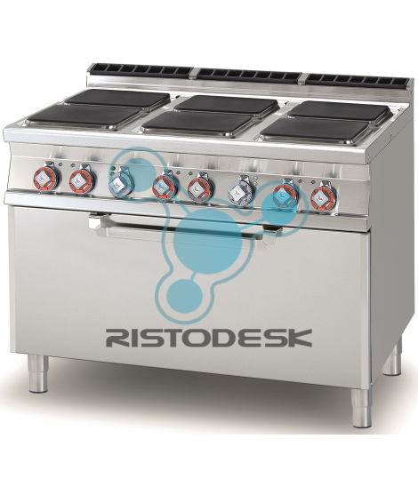 Cucina elettrica professionale: cfq6-912et|Ristodesk