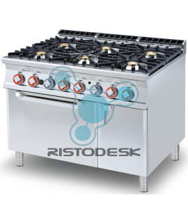 cucina-a-gas-professionale-con-forno-elettrico-cf6-912gev-ristodesk-1