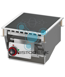 Piano cottura induzione professionale: pcid-44et
